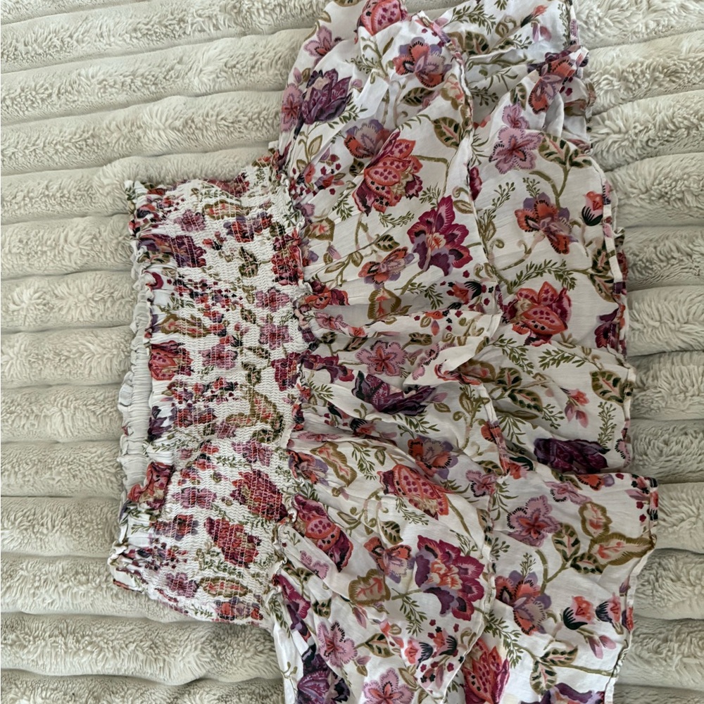 House of Harlow 1960 Floral Skirt - Pink and Purple